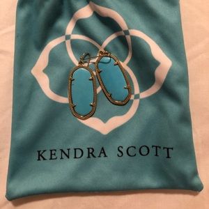 Kendra scott Elle turquoise earrings!